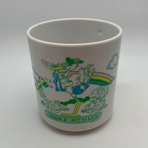RARE Vintage 1983 Cabbage Patch Kids Retro Collectible Plastic Mug